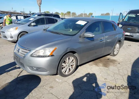 2013 Nissan Sentra Sl из США, поврежденный, VIN 3N1AB7APXDL776215